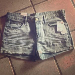 Brand new WT h&m Denim shorts size 10
